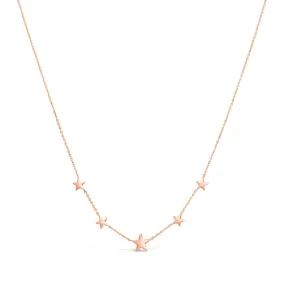 14K Gold Petite Star Necklace