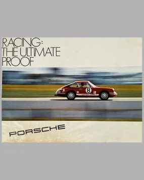 1969 Porsche 911 factory brochure