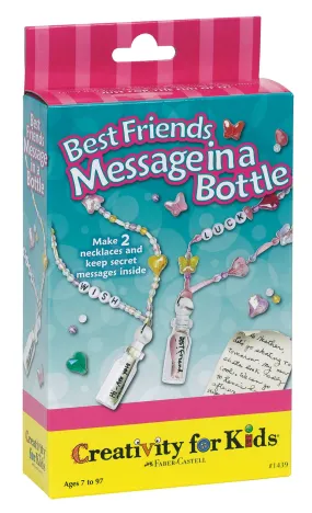 Creativity for Kids Best Friends Message in a Bottle