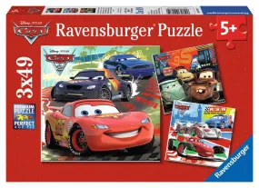 Disney Cars Worldwide Racing Puzzles (3 x 49 Piece)