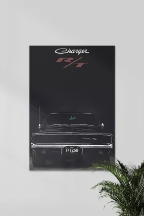 DODGE CHARGER R/T  | VINTAGE CAR #2 | CAR POSTERS