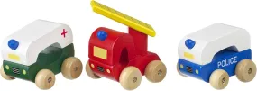 First Emergency Wooden Vehicles