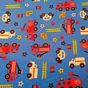 First Responder FLANNEL, Lil Hero Flannel Fabric