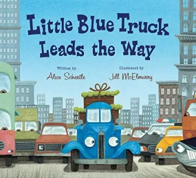 Little Blue Truck Leads the Way: Board Book