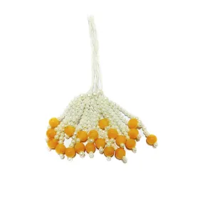 Mini Pearl Beads Handmade Craft, Jewelry Fringe Tassel with Big Color Beads - 11828