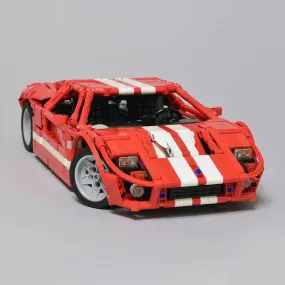 MOC  Compatible  B Technical Car Supear MOC Sports Vehicle Race Roadster Racing Building Blocks Bricks High Tech toys