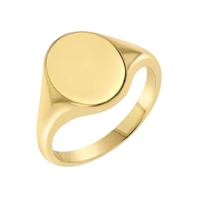 Moyen Oval Signet Ring