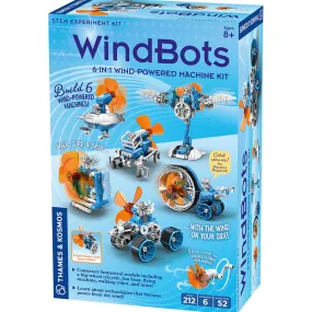 WindBots: 6 in 1 Wind Powered Machine Kit